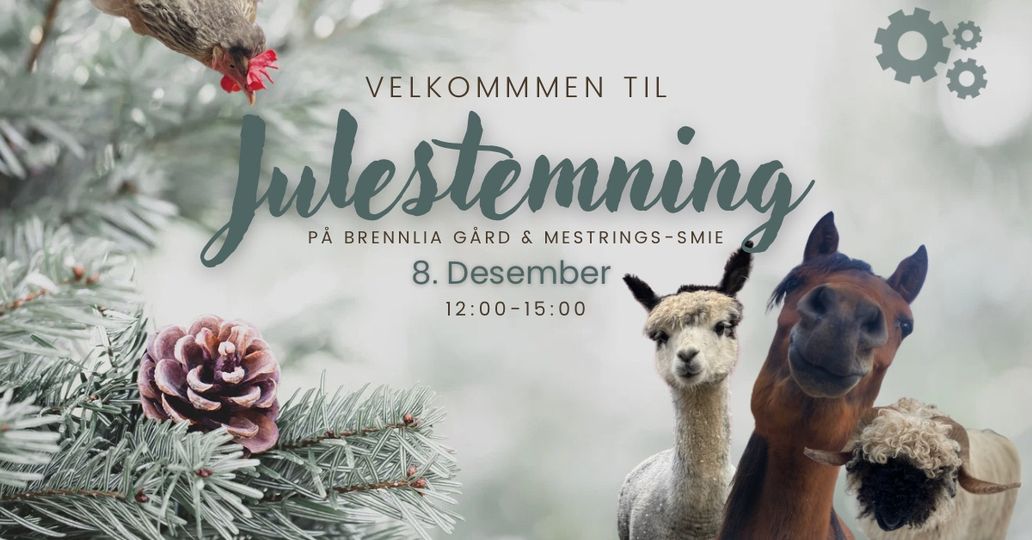 Julestemning På Brennlia Gård!